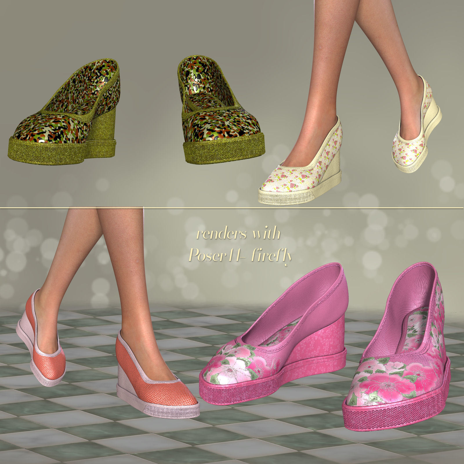 DA-Femenin for Anabela Shoes for La Femme by N/A