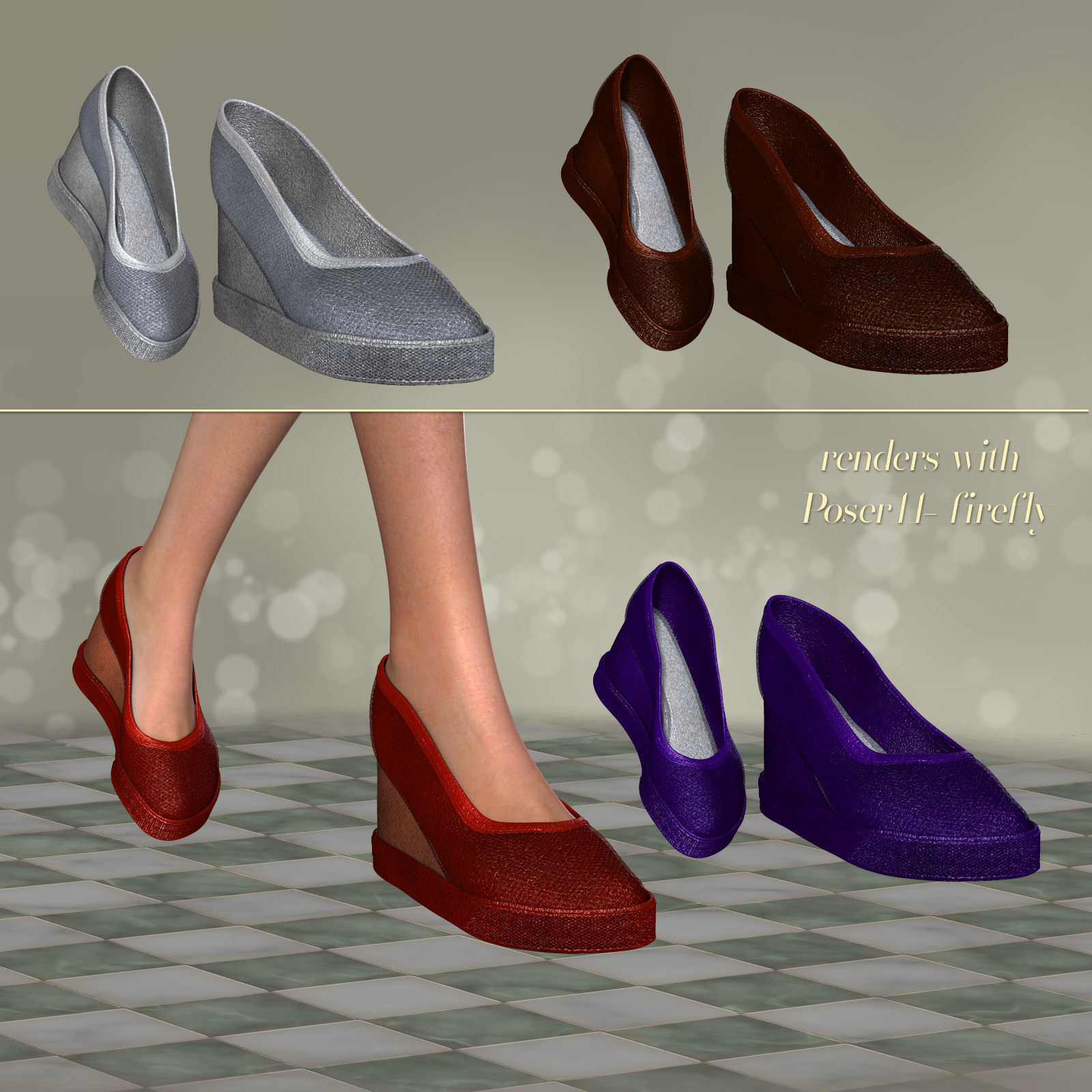 DA-Femenin for Anabela Shoes for La Femme by N/A