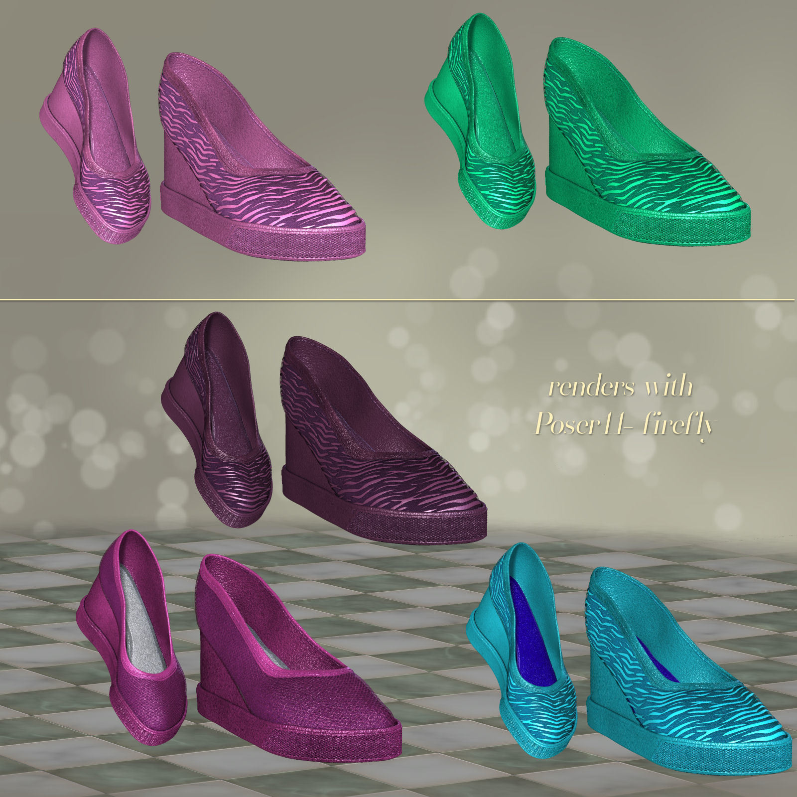 DA-Femenin for Anabela Shoes for La Femme by N/A