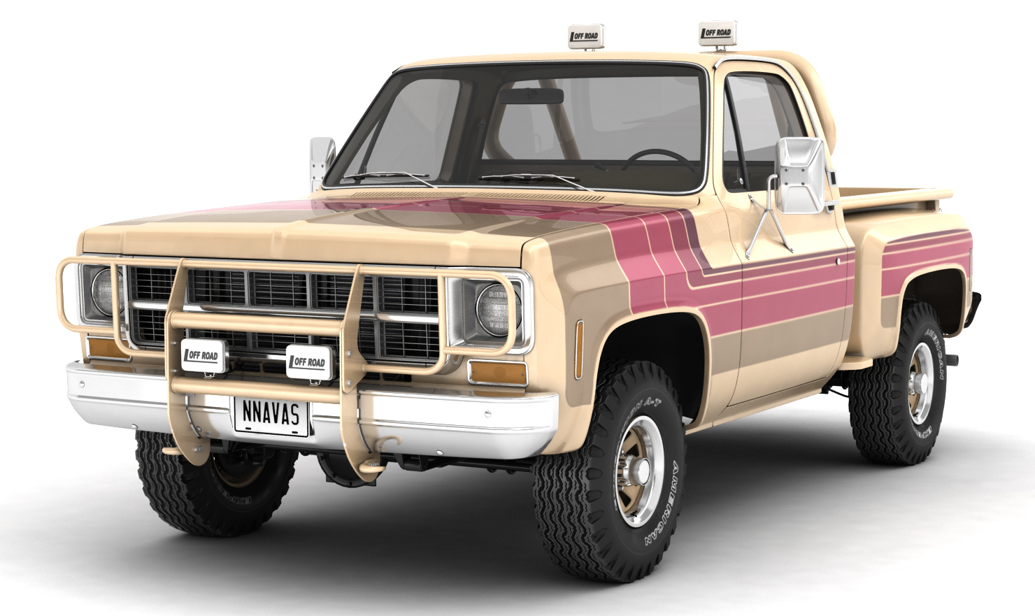 GENERIC 4WD STEPSIDE PICKUP TRUCK 11 - Extended LIcense by N/A
