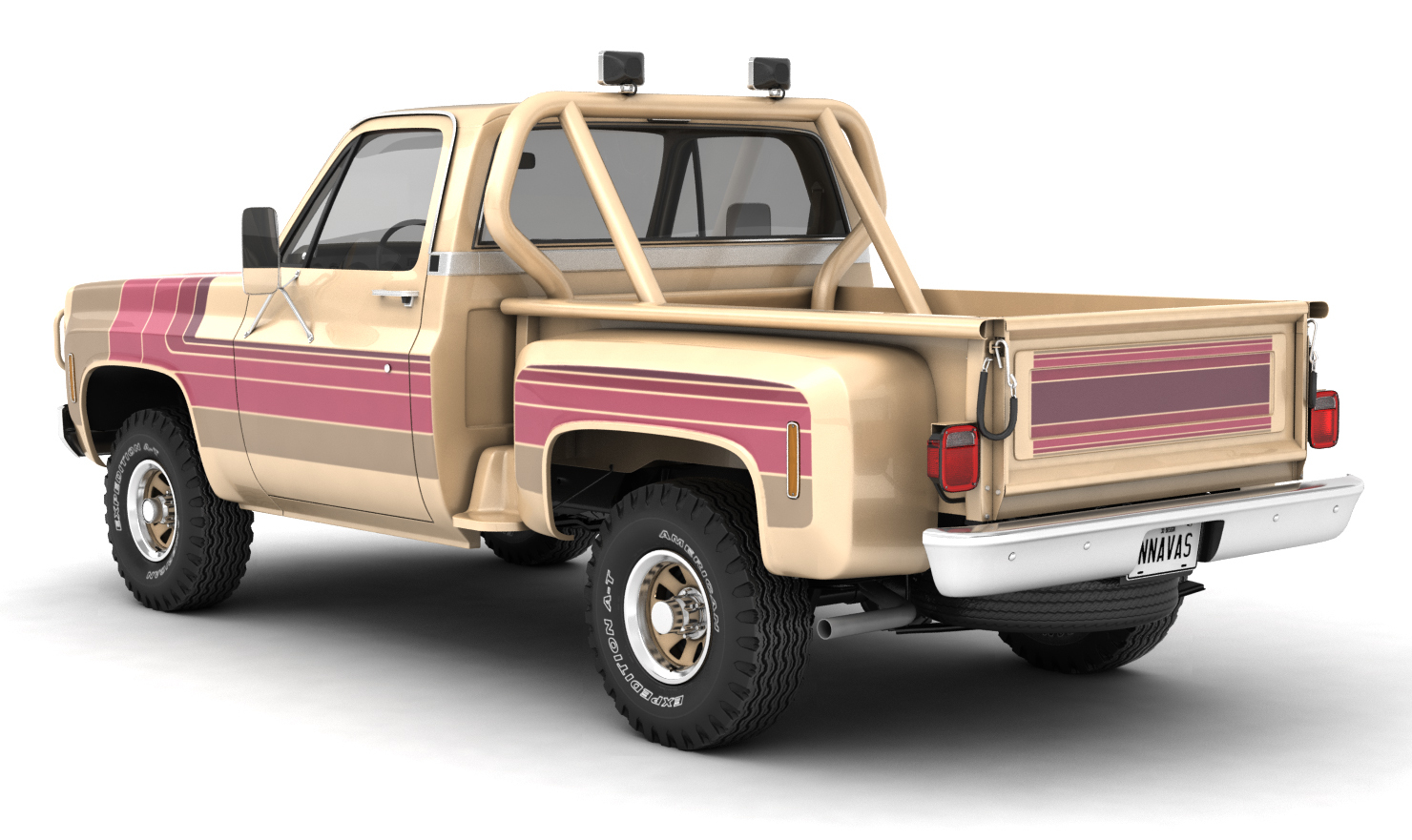 GENERIC 4WD STEPSIDE PICKUP TRUCK 11 - Extended LIcense by N/A