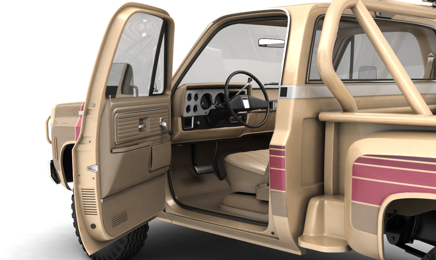 GENERIC 4WD STEPSIDE PICKUP TRUCK 11 - Extended LIcense by N/A