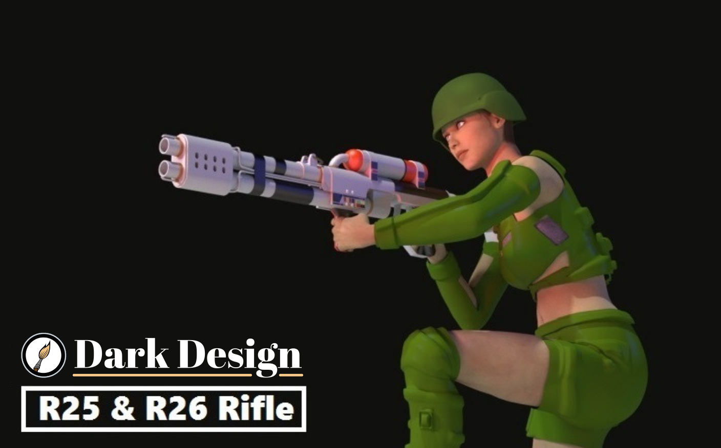 R25 & R26 Blaster Rifle by N/A