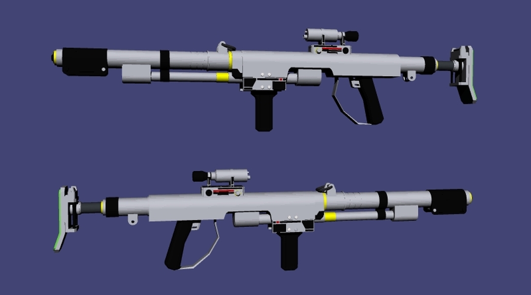 R25 & R26 Blaster Rifle by N/A