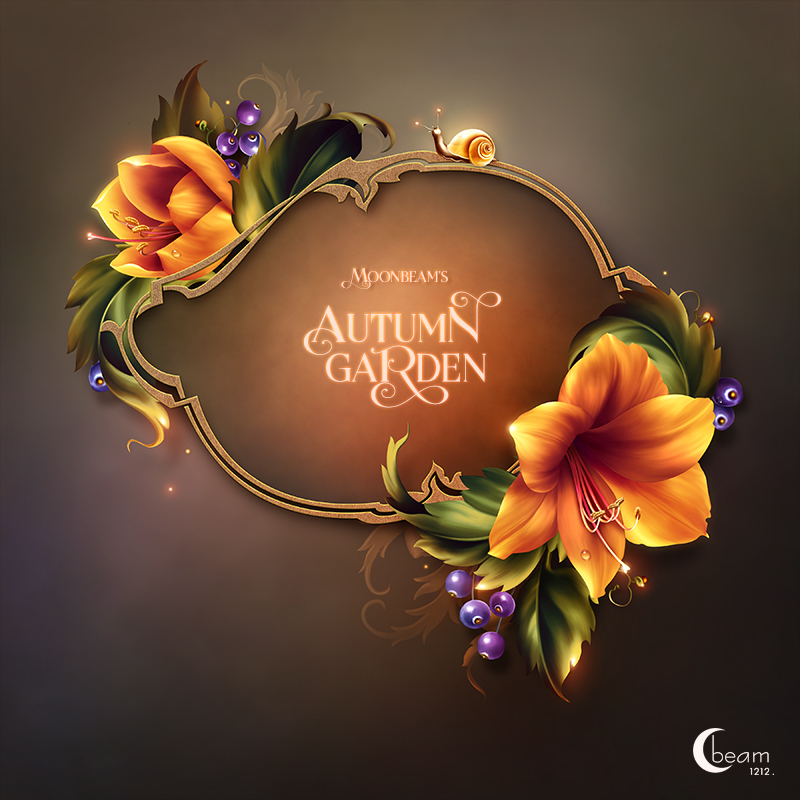 Moonbeam's Autumn Garden by N/A