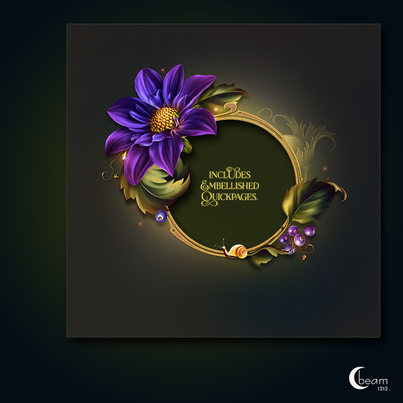Moonbeam's Autumn Garden by N/A