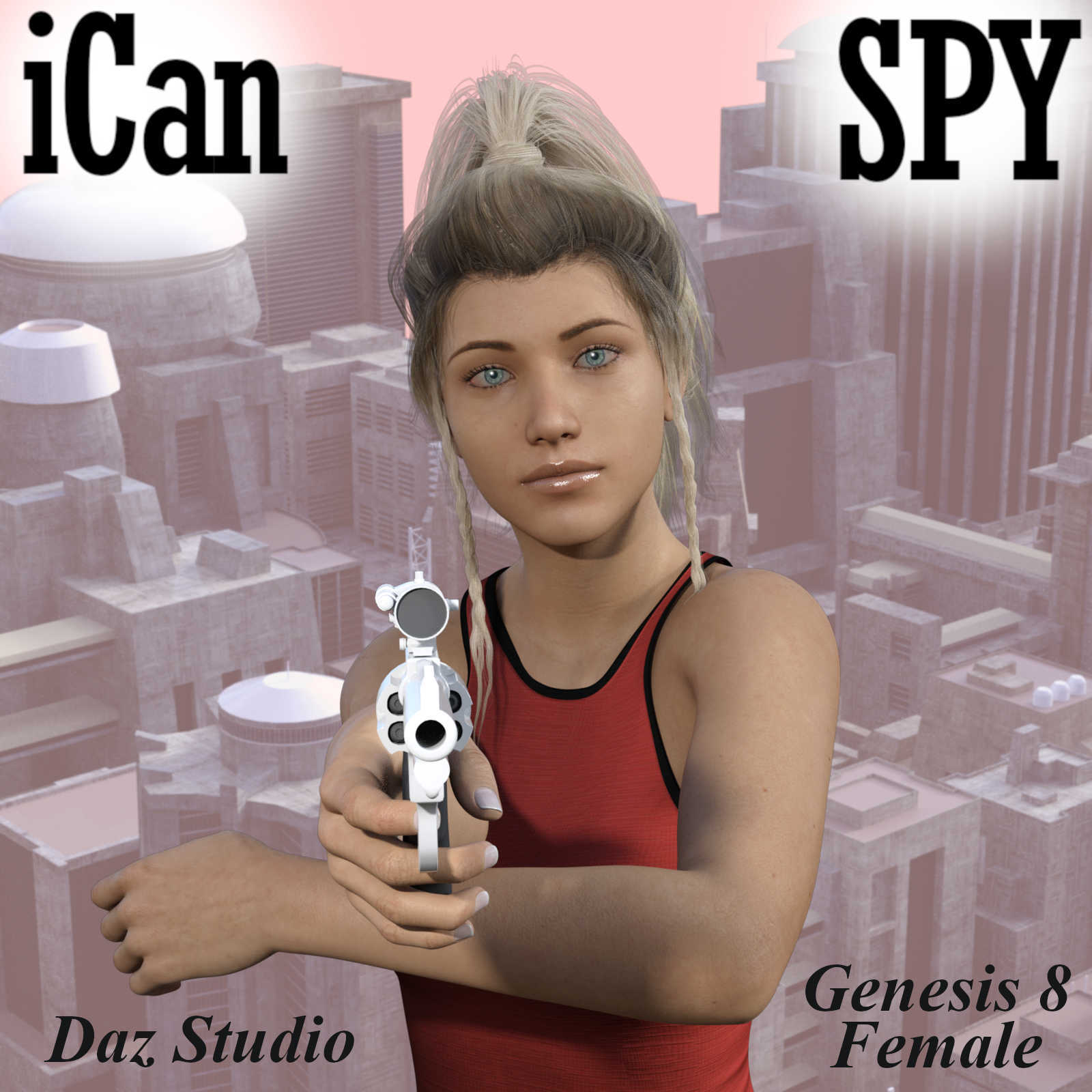 iCan SPY Poses for Genesis 8 Female (G8F) in Daz Studio by N/A