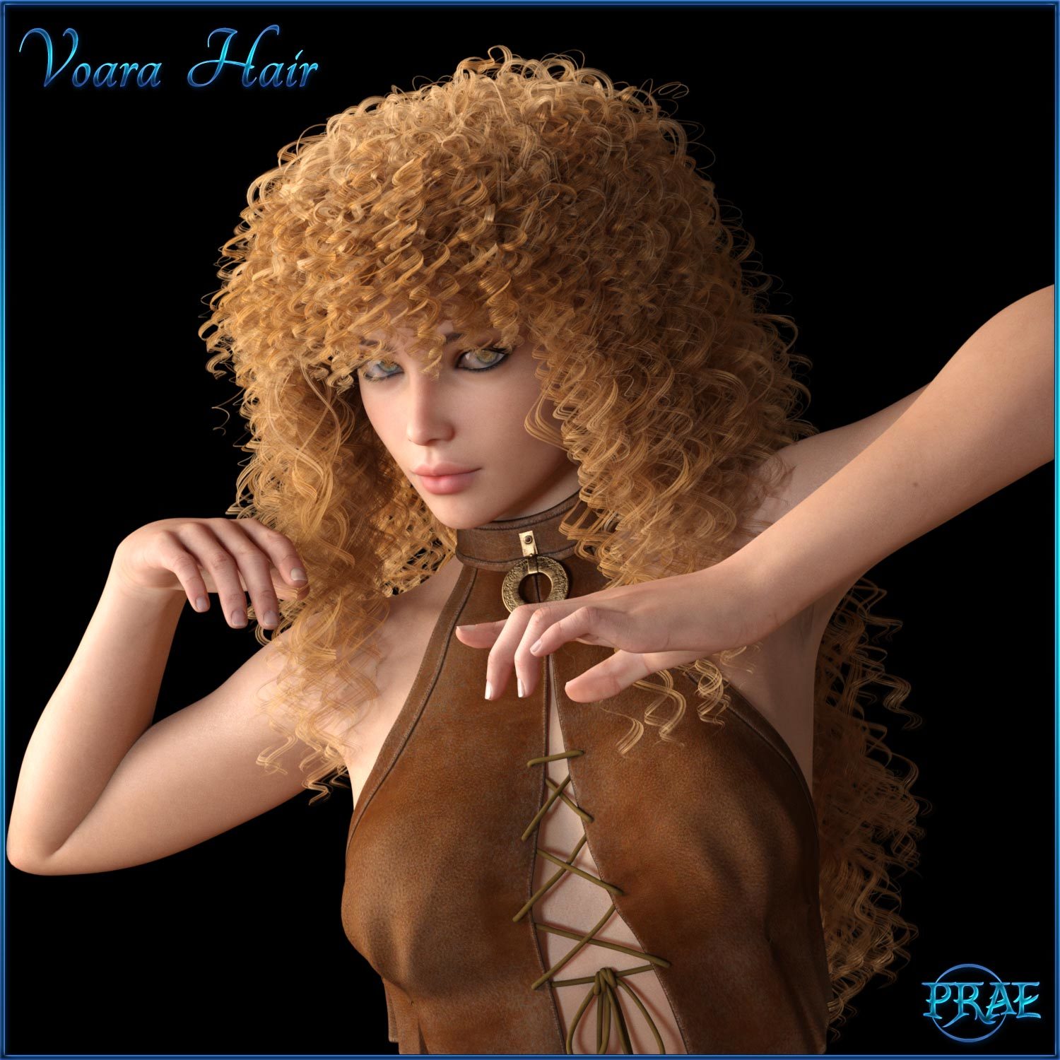 Prae-Voara Hair For G3/G8 Daz by N/A