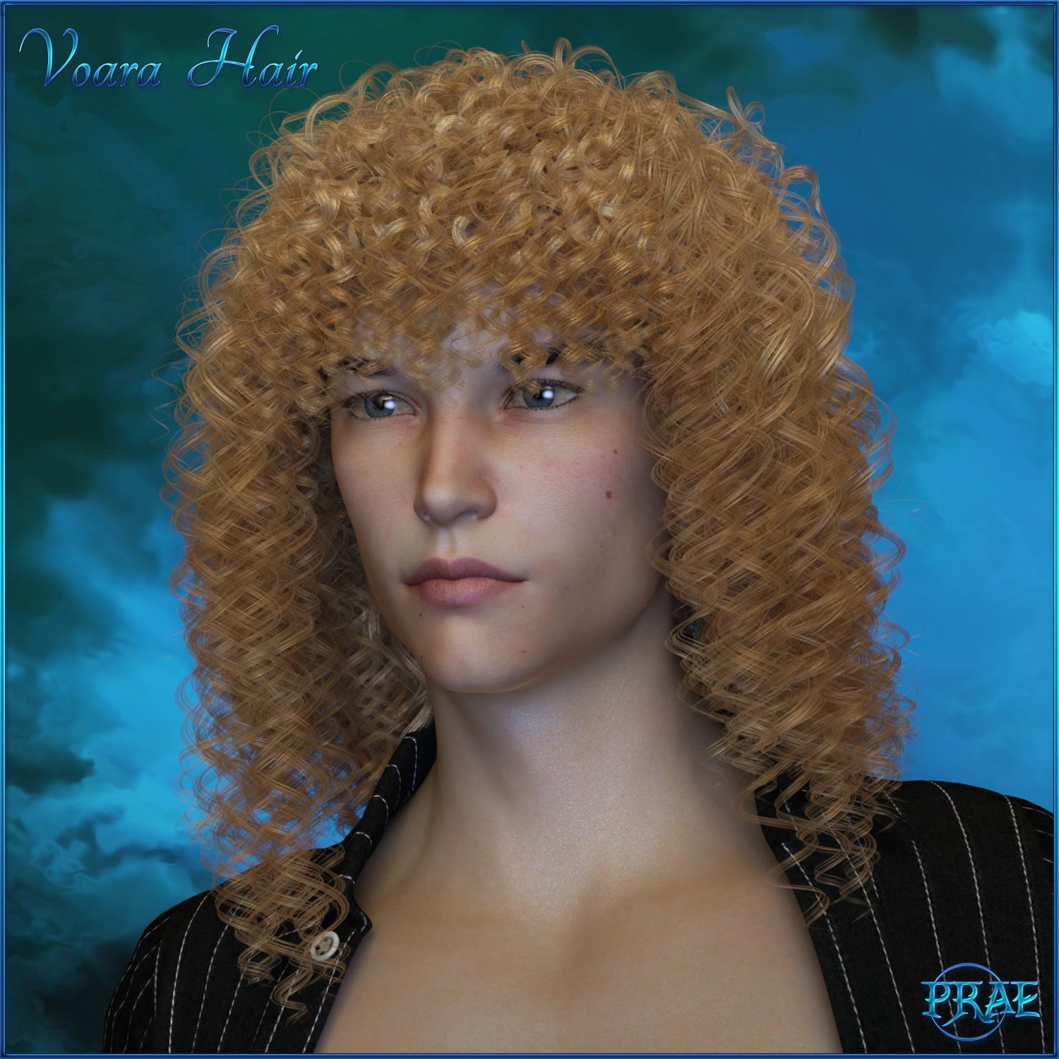 Prae-Voara Hair For G3/G8 Daz by N/A