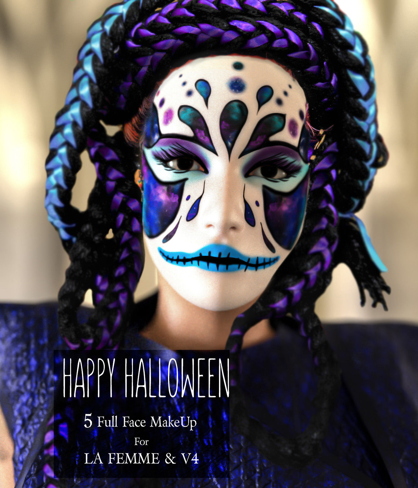 Happy Halloween Makeup by N/A