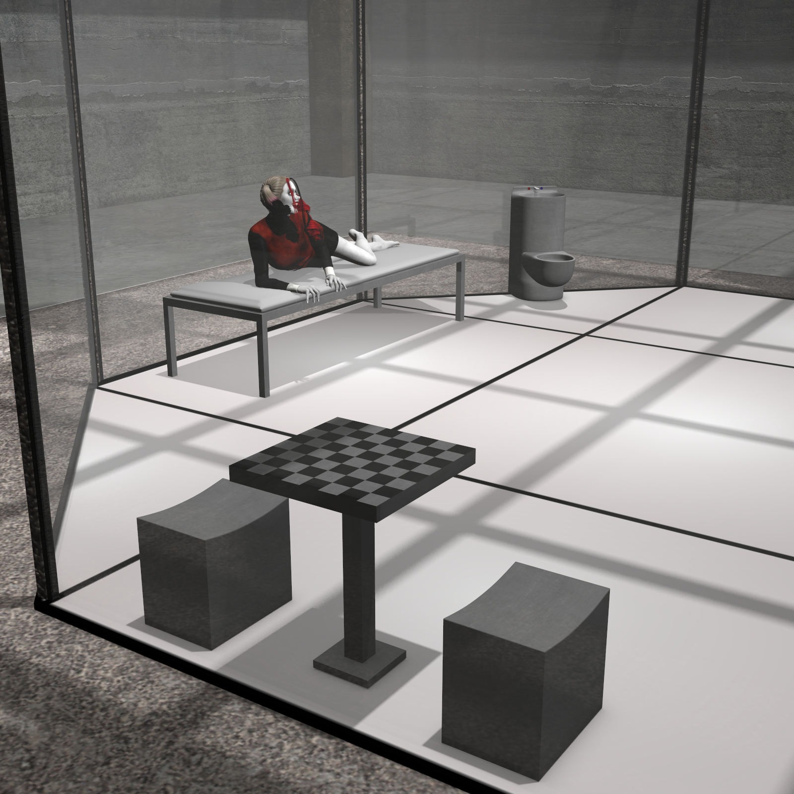 Solitary Confinement Unit for Poser 7+ by N/A