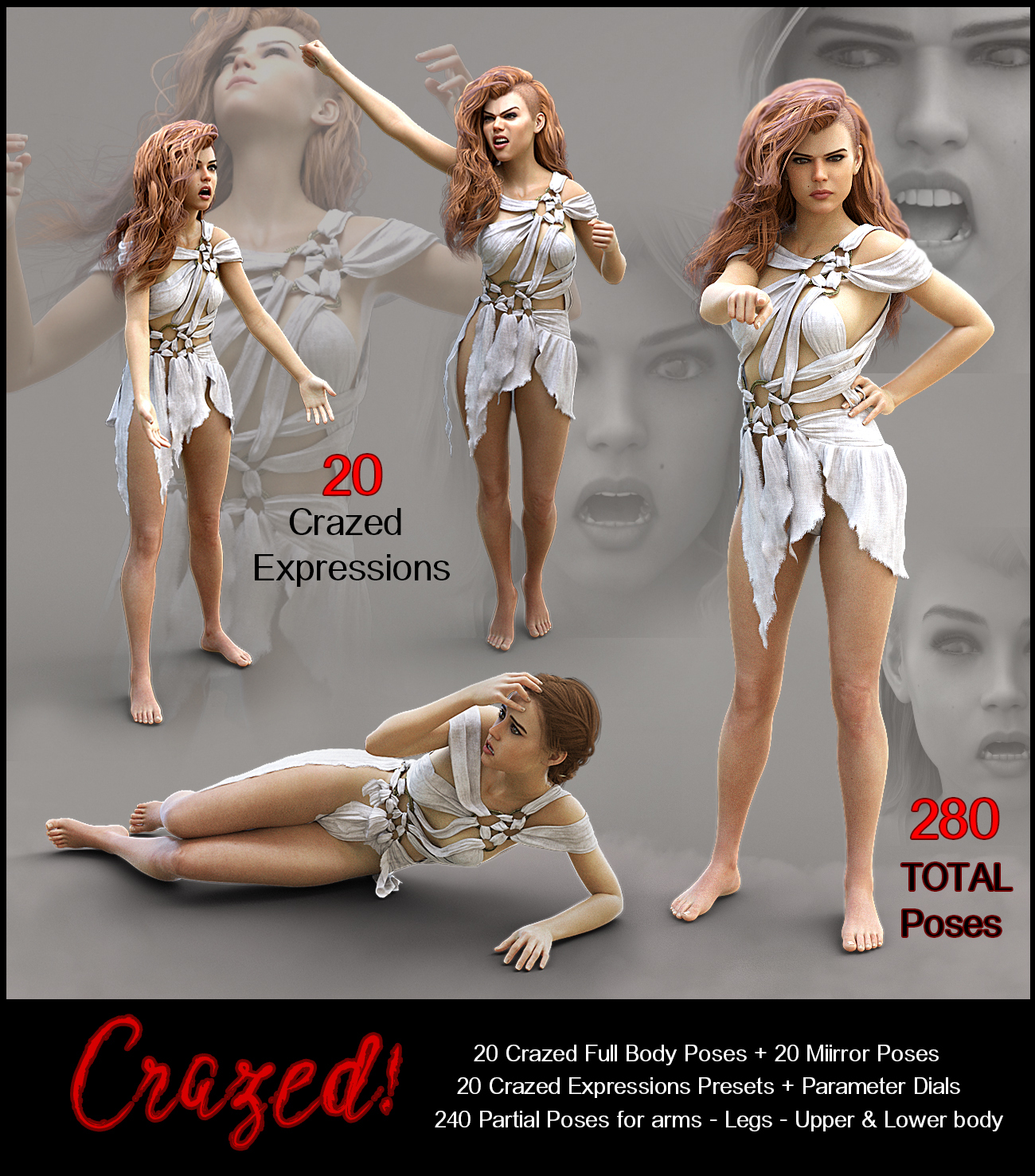 iV Crazed Poses & Expressions by N/A