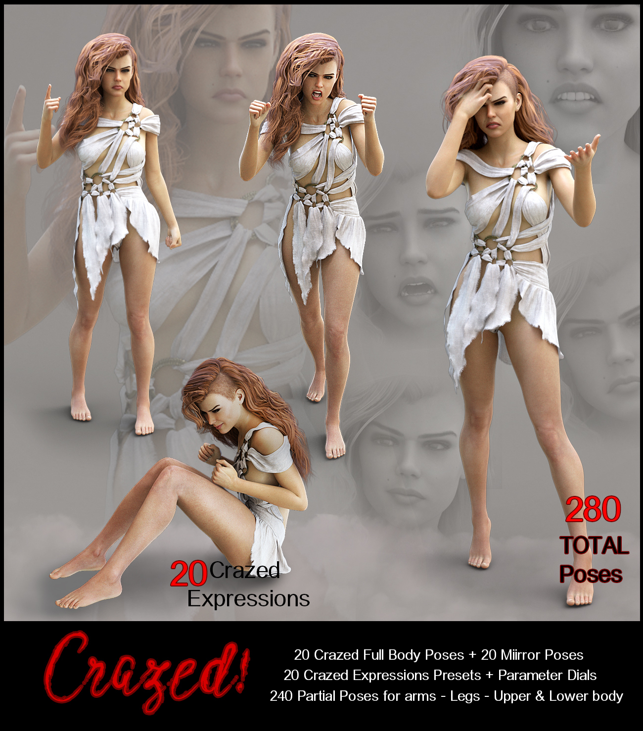 iV Crazed Poses & Expressions by N/A