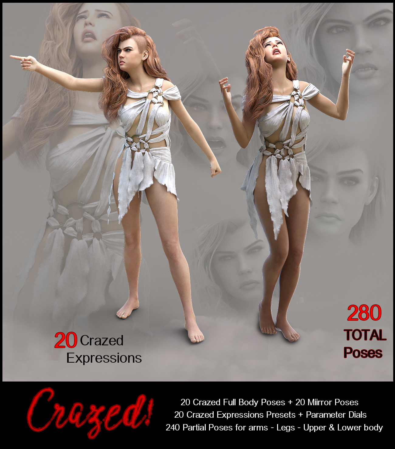 iV Crazed Poses & Expressions by N/A