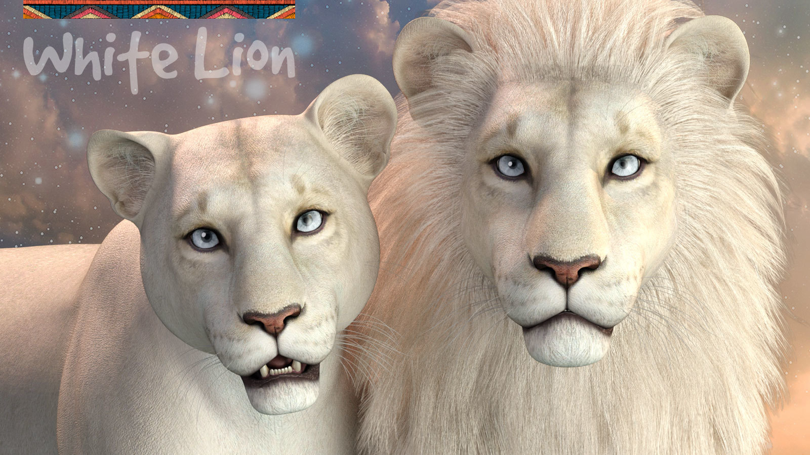 CWRW White Lion for the HiveWIre Lion Family by N/A