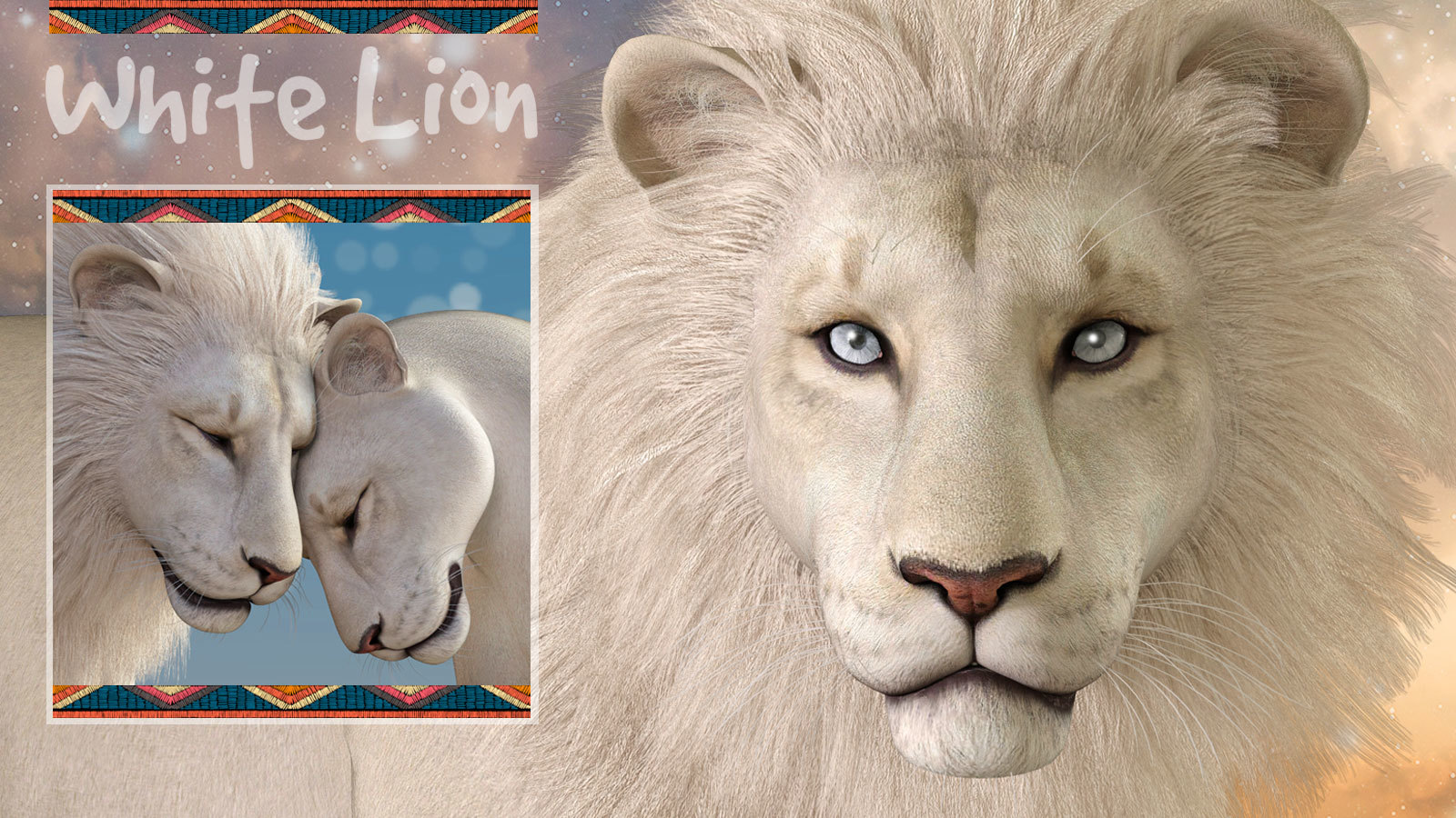 CWRW White Lion for the HiveWIre Lion Family by N/A