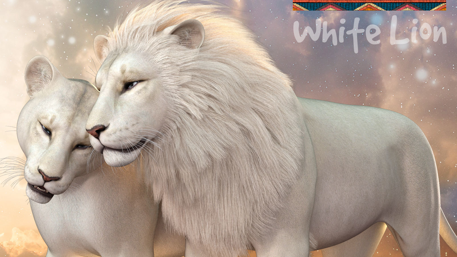 CWRW White Lion for the HiveWIre Lion Family by N/A