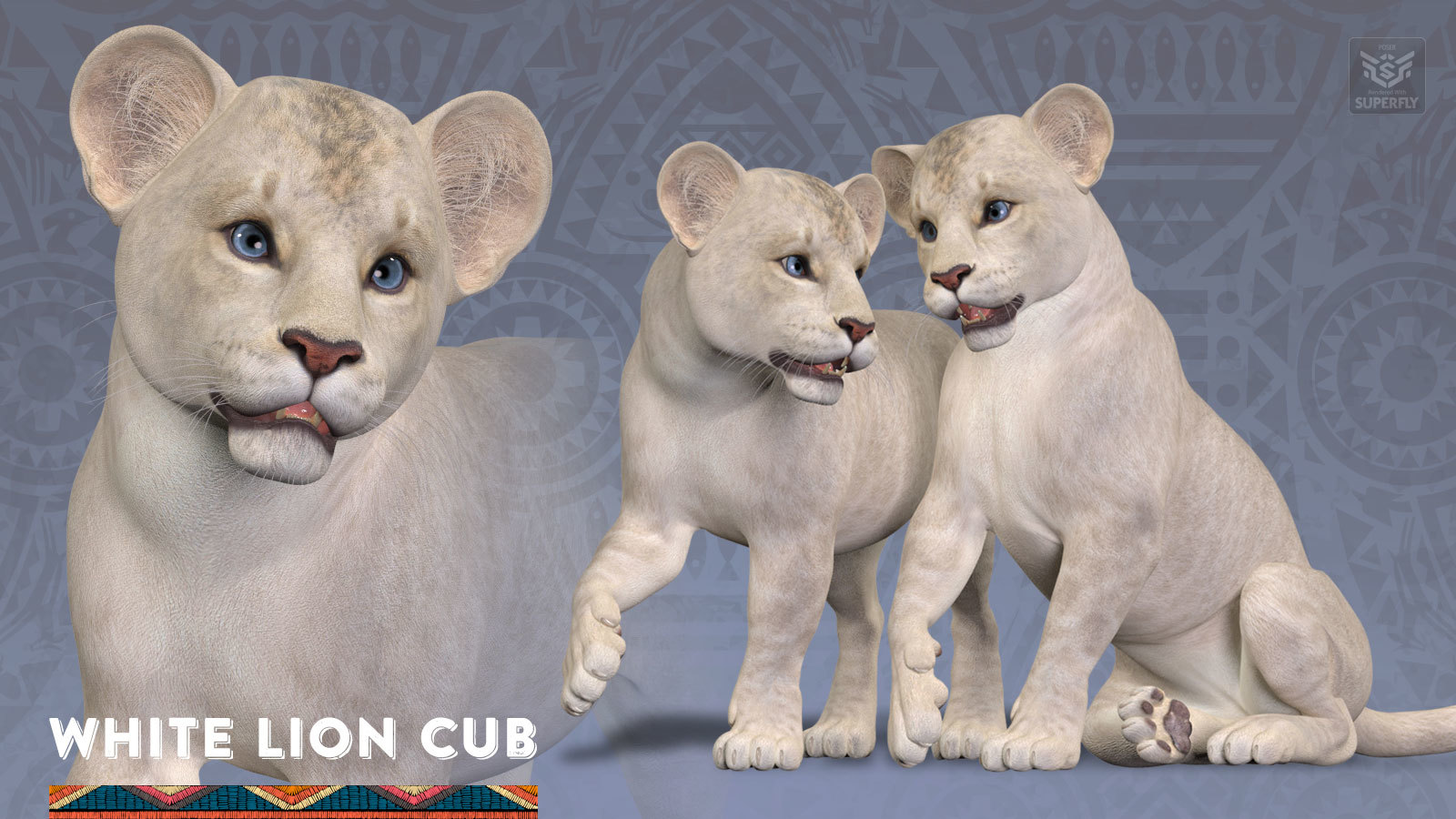 CWRW White Lion for the HiveWIre Lion Family by N/A