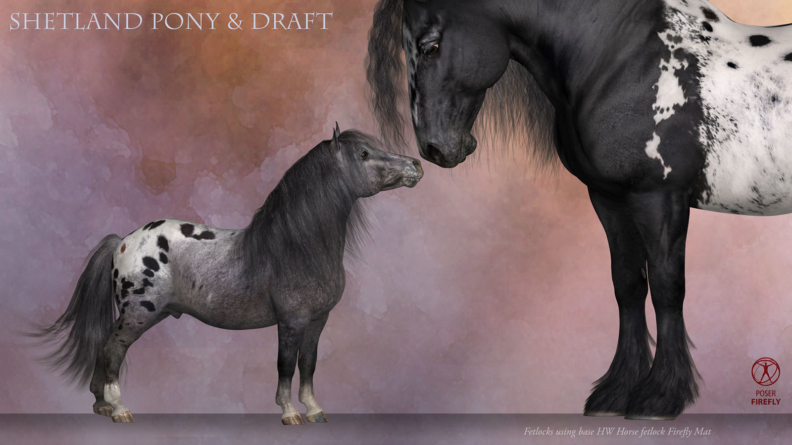 CWRW Blanket Appaloosas for the HiveWire Horse by N/A