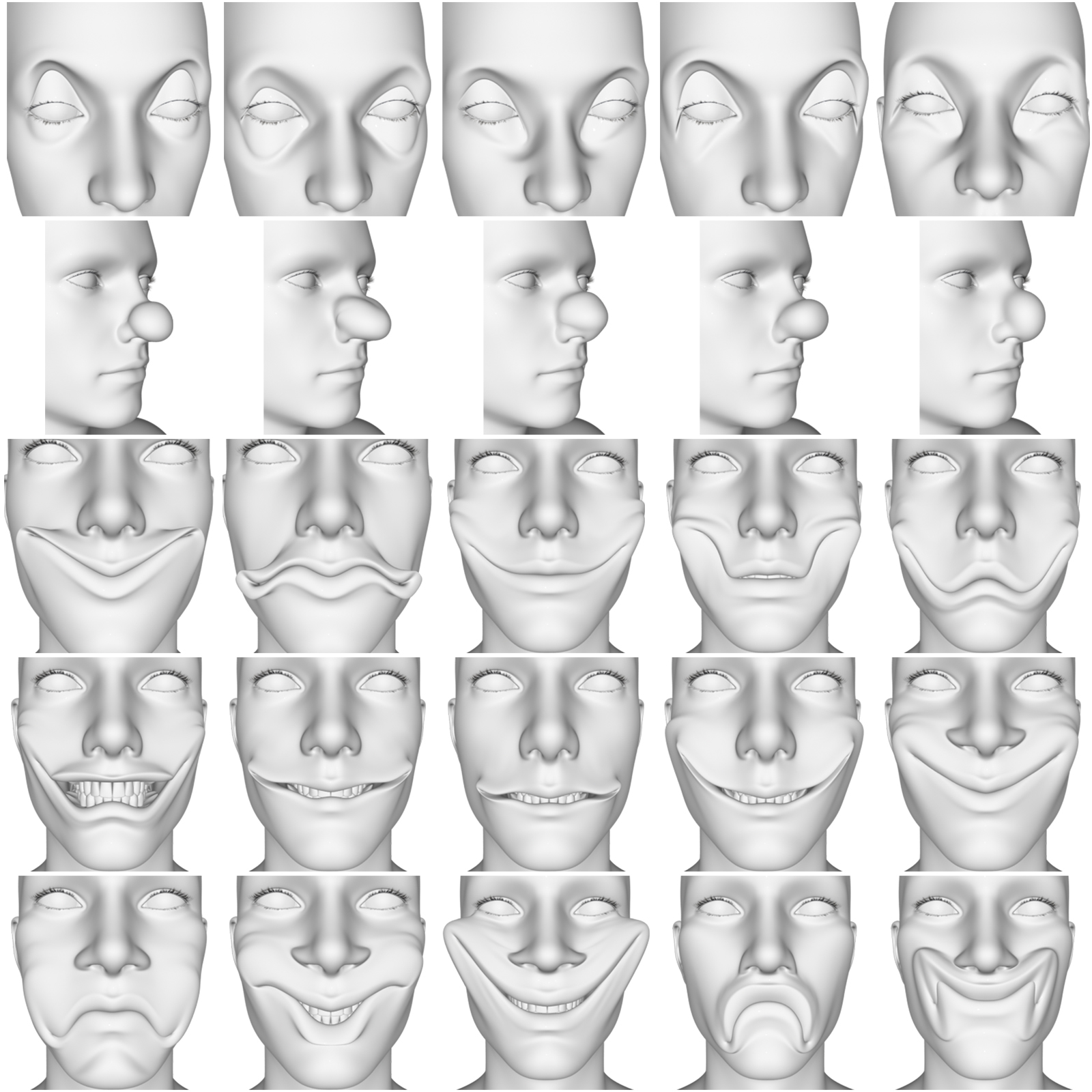 Evil Clown Morphs for G8M by N/A