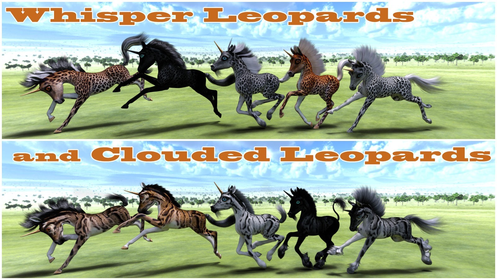 Kitty Ponies Set 2 for the HW Horse by N/A