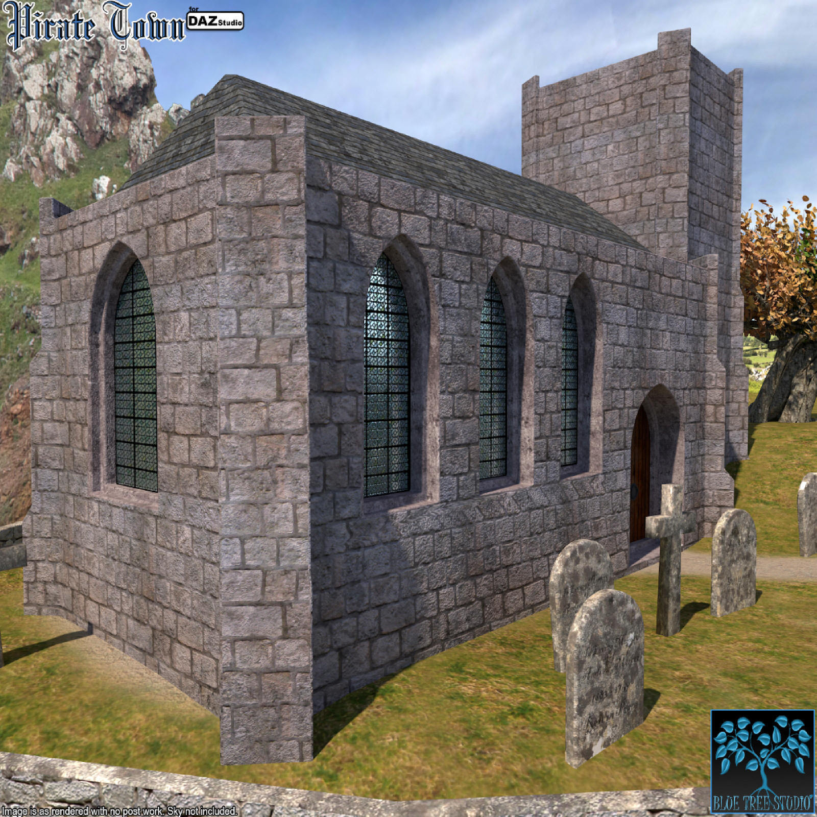 Pirate Town for DAZ|Studio by N/A