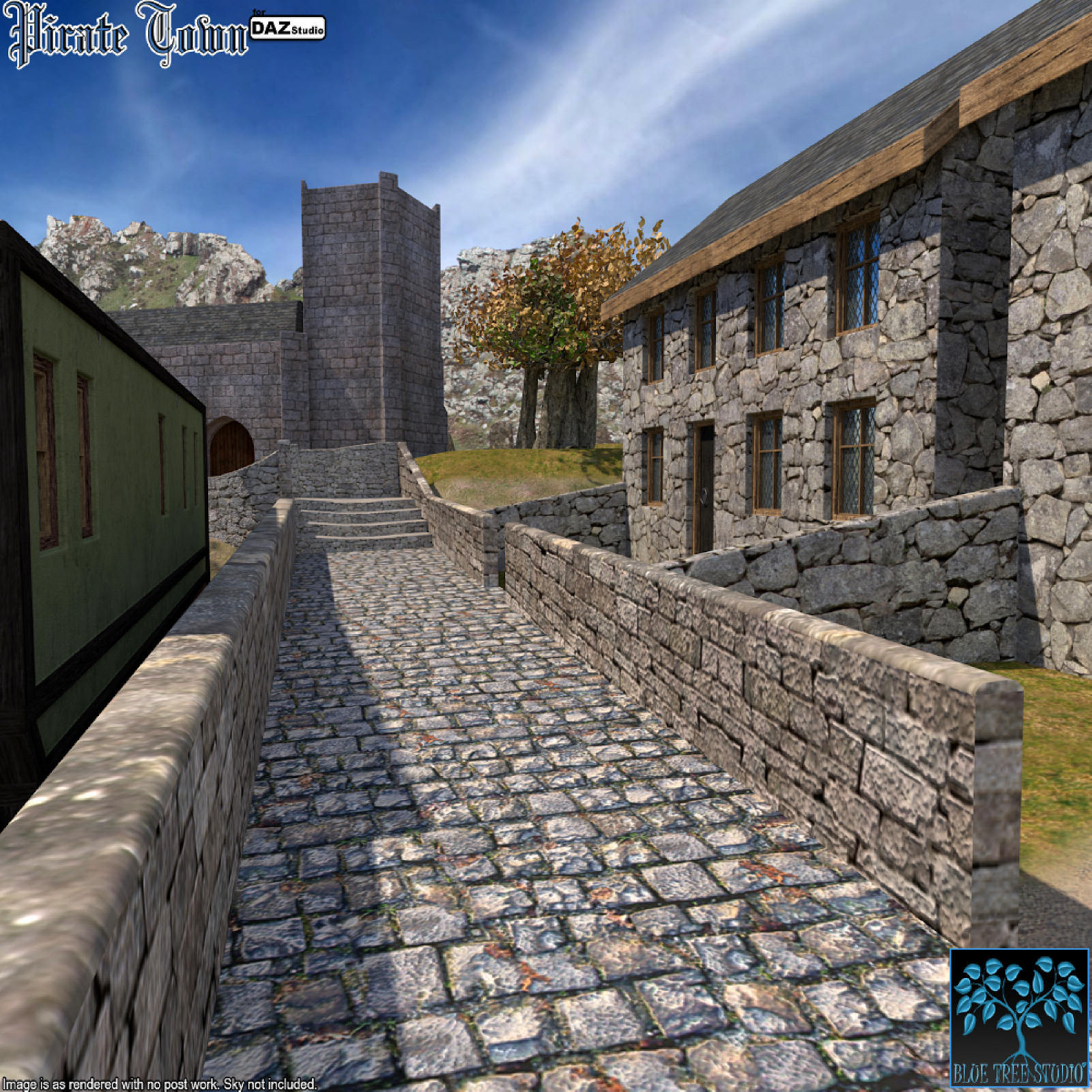 Pirate Town for DAZ|Studio by N/A