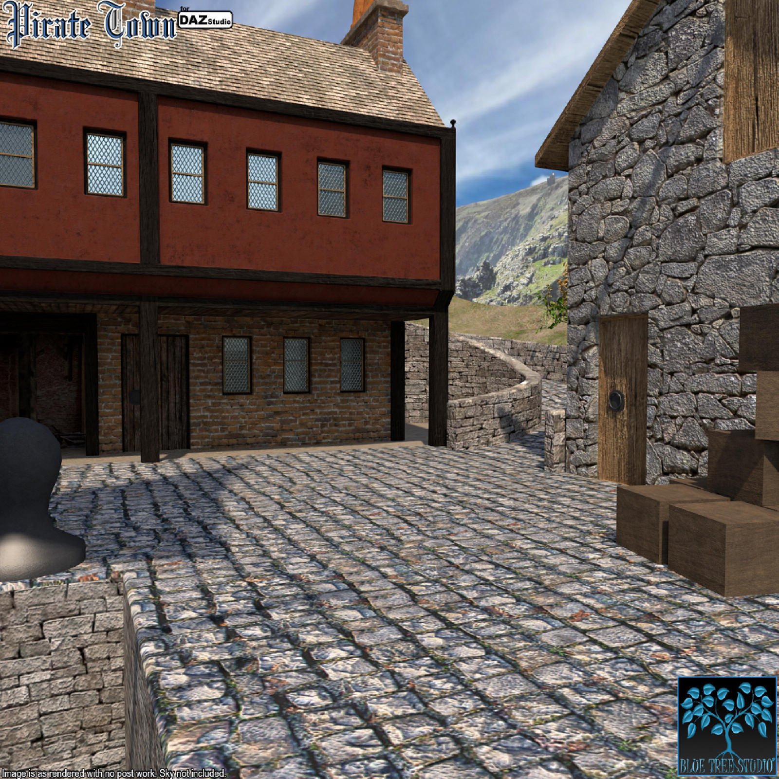 Pirate Town for DAZ|Studio by N/A