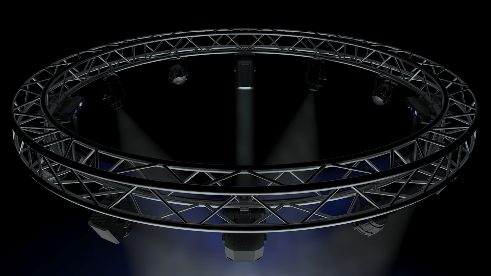 Circle Square Truss 400cm-Stage Lights - Extended License by N/A