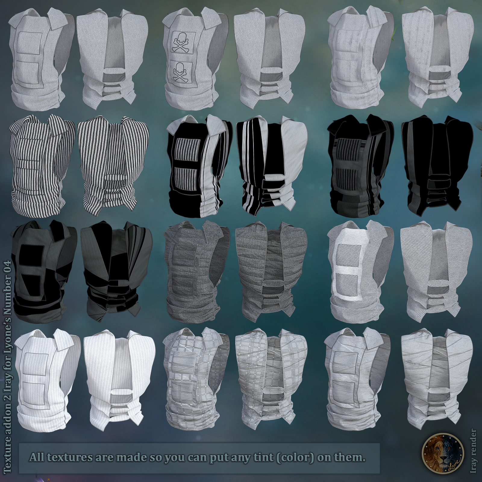 Texture addon 2_Iray for Lyones Number 04 by N/A