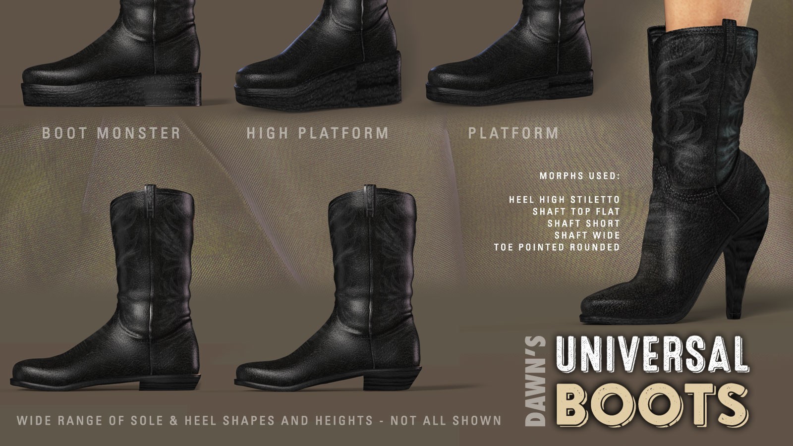 Dawn's Universal Boots by N/A
