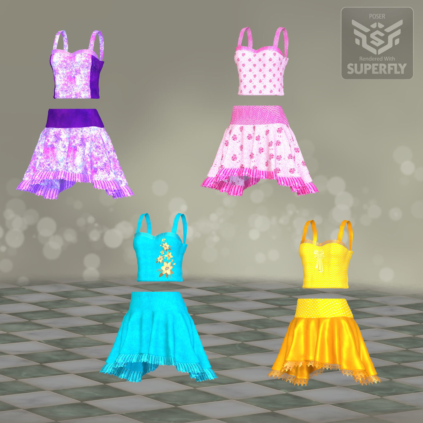 DA-Femenin for Twirl Outfit for La Femme by DivabugDesigns by N/A