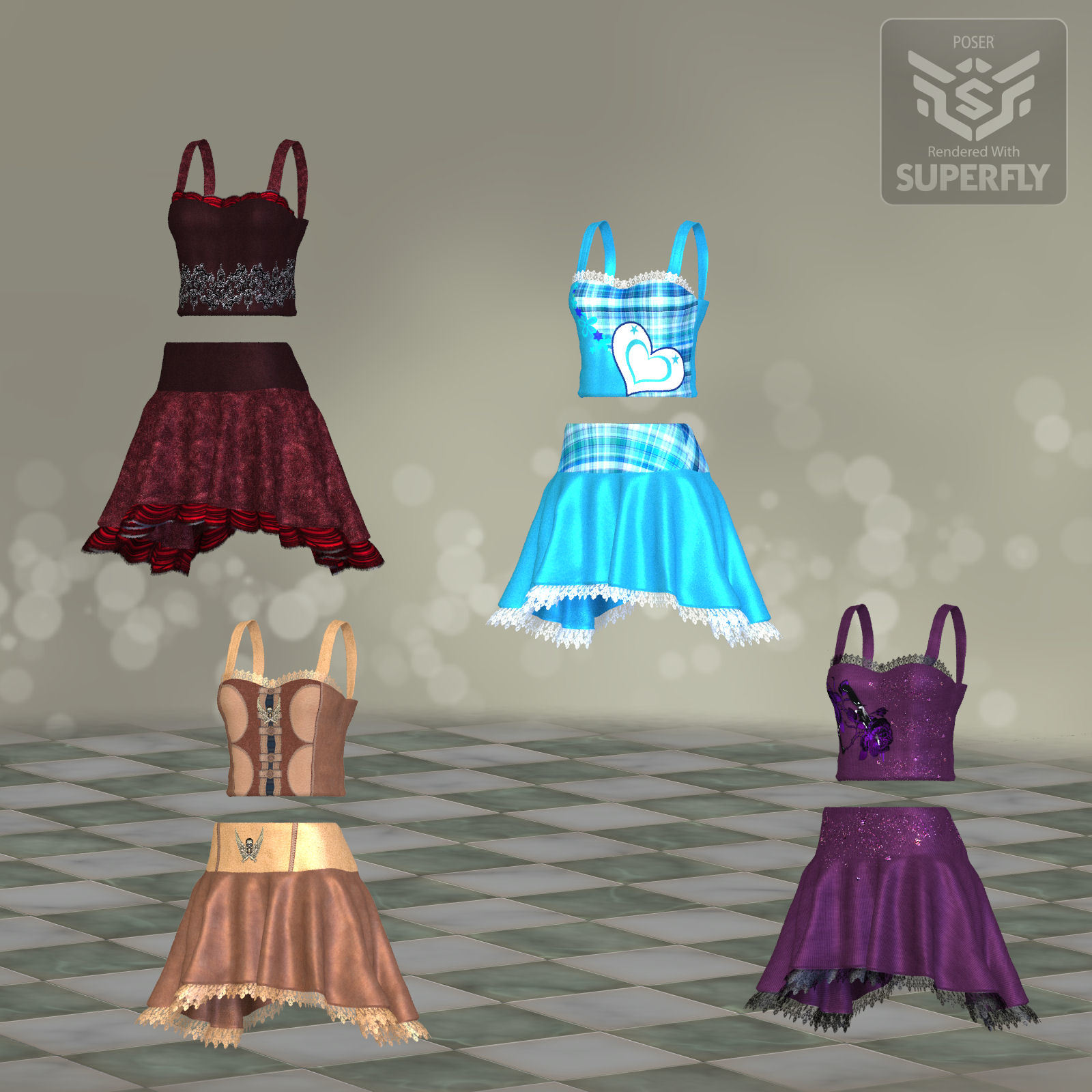 DA-Femenin for Twirl Outfit for La Femme by DivabugDesigns by N/A
