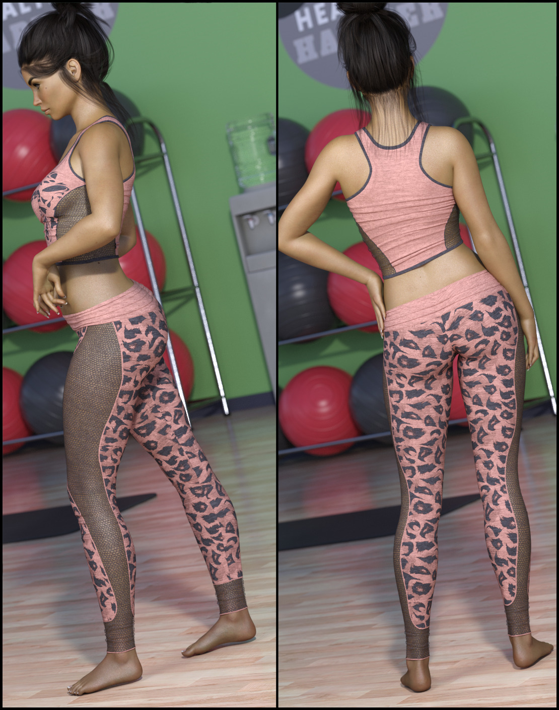 7th Ave: Yoga Clothing for Genesis 8 Female by N/A