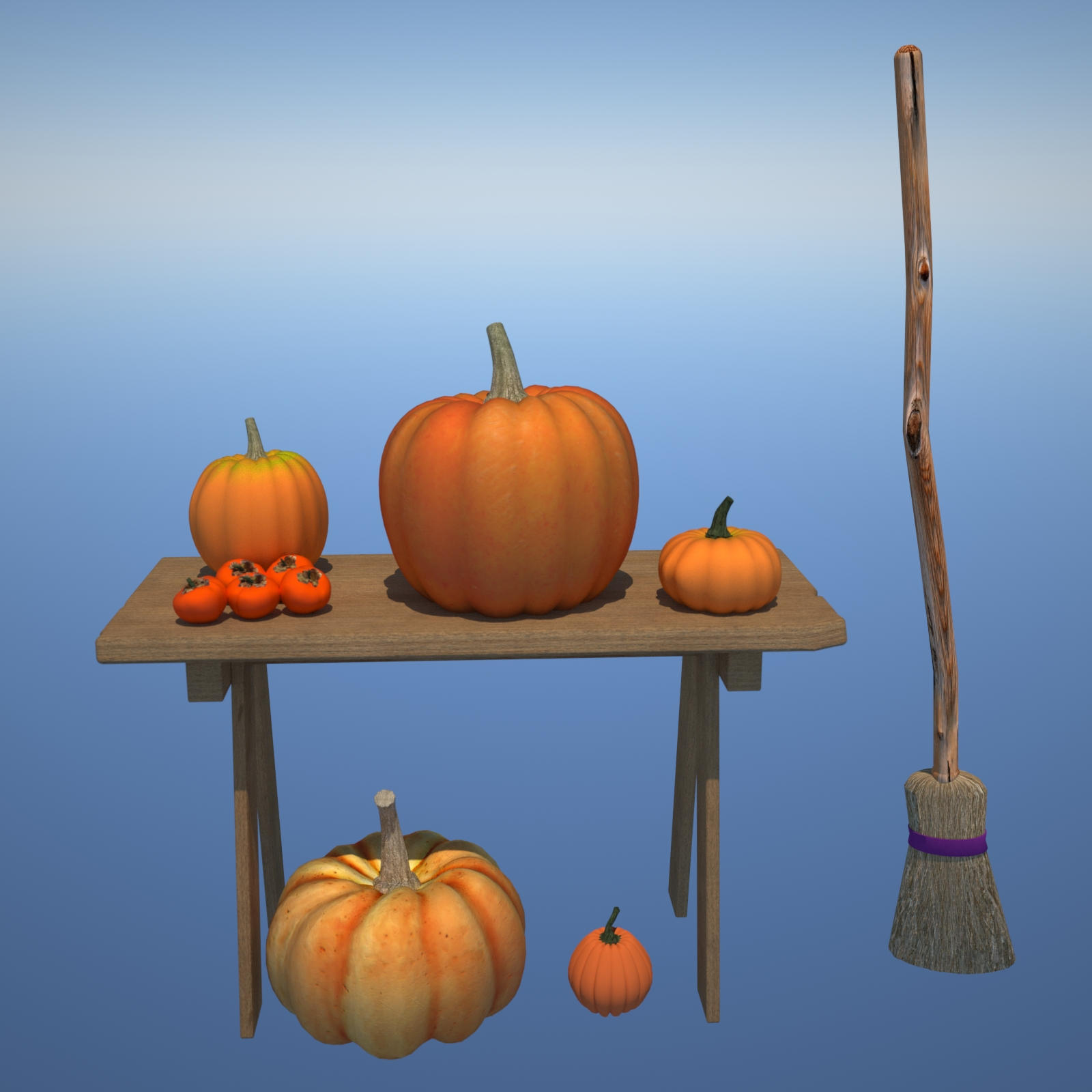 Autumn Decor Bundle 1 - OBJ by N/A