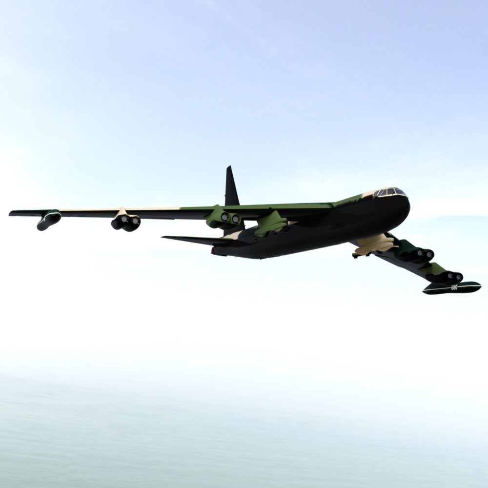 B 52 Stratofortress for DAZ Studio by N/A