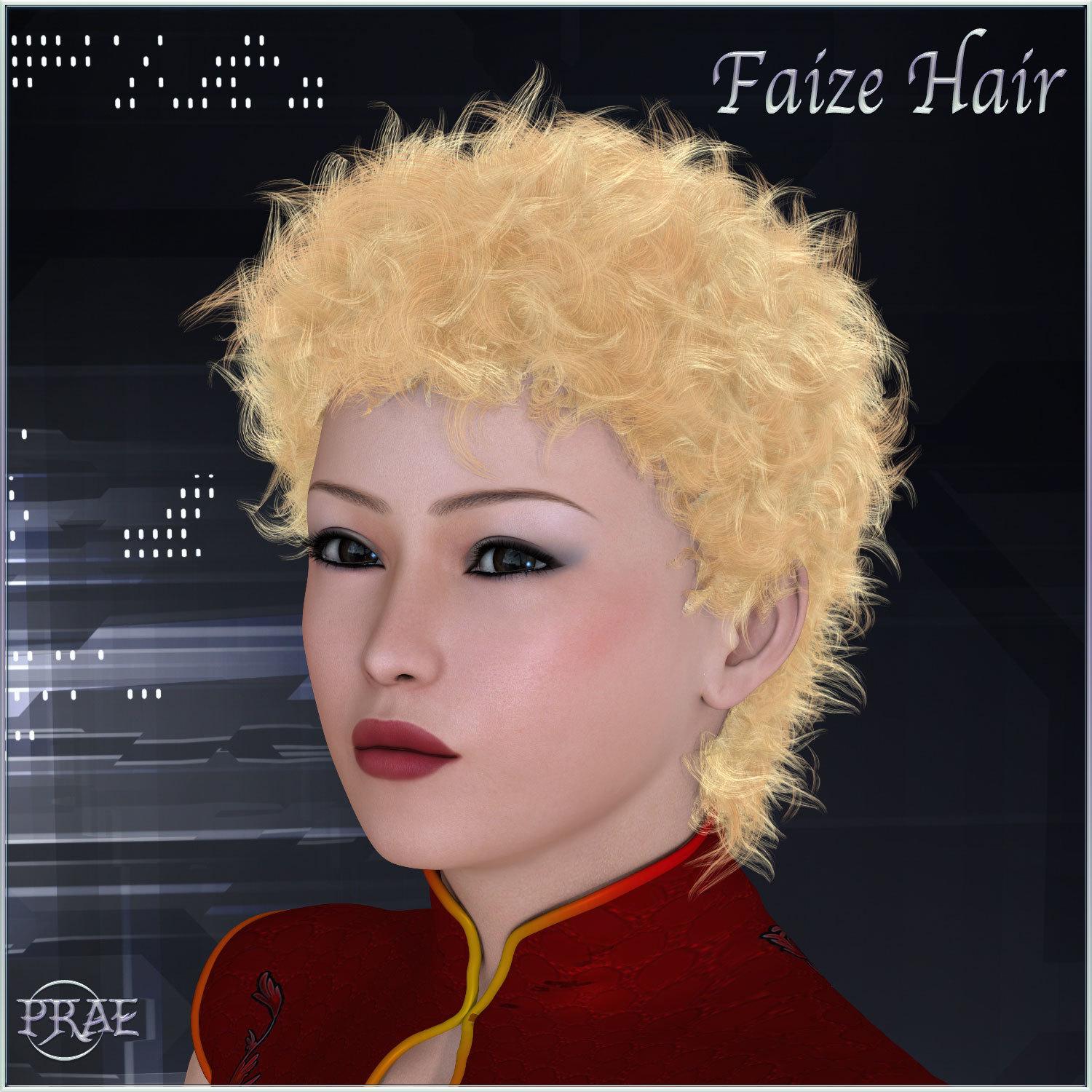 Prae-Faize Hair For V4/M4 La Femme Poser by N/A