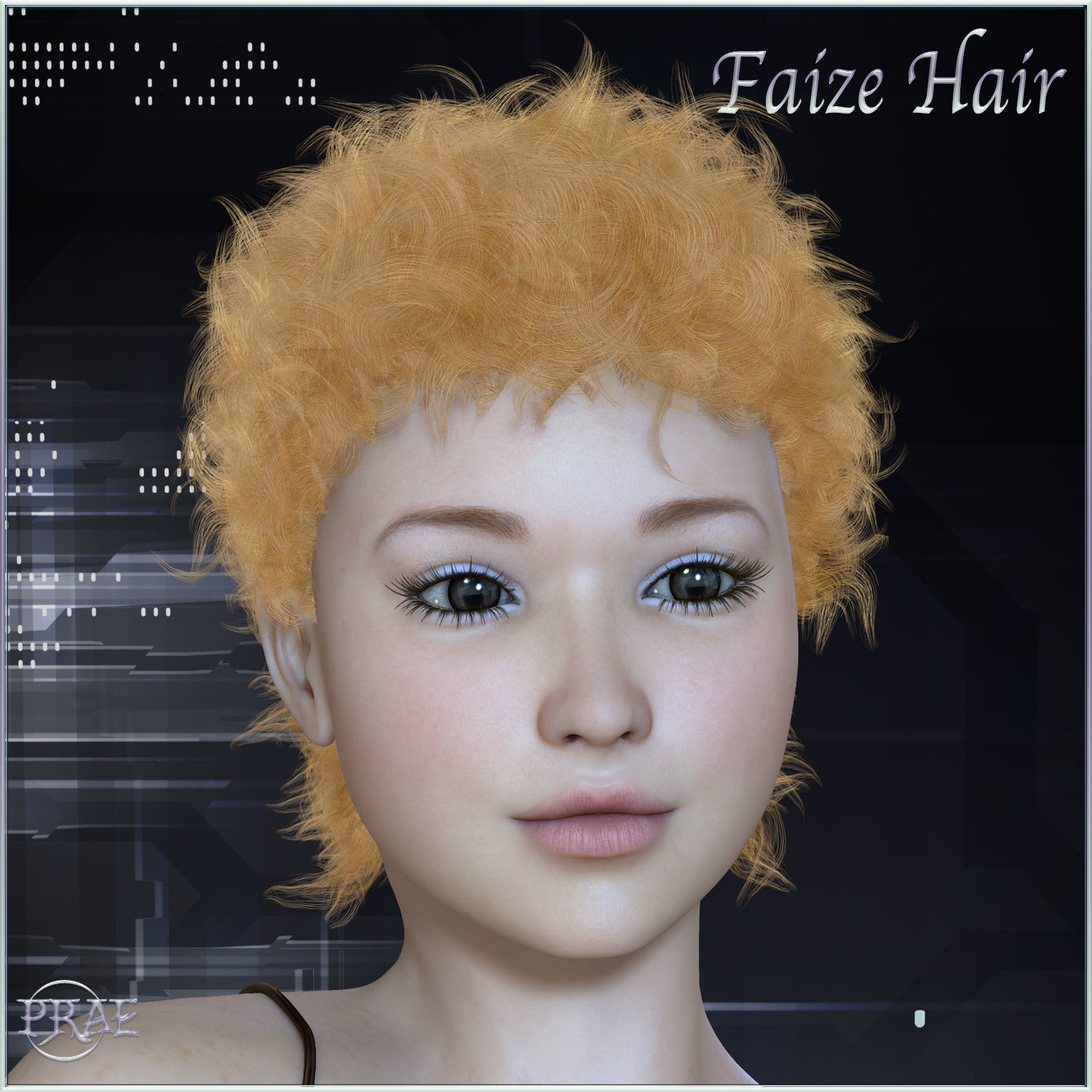 Prae-Faize Hair For V4/M4 La Femme Poser by N/A