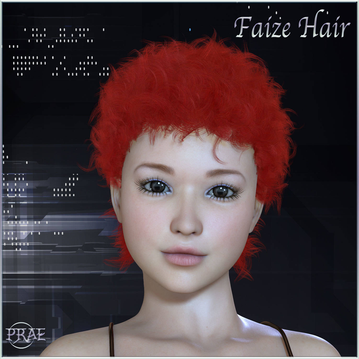 Prae-Faize Hair For V4/M4 La Femme Poser by N/A