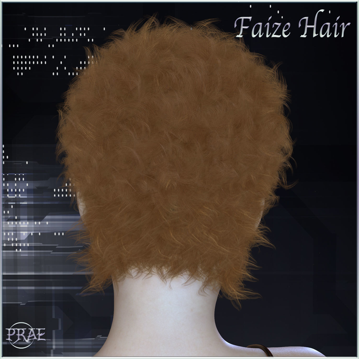 Prae-Faize Hair For V4/M4 La Femme Poser by N/A