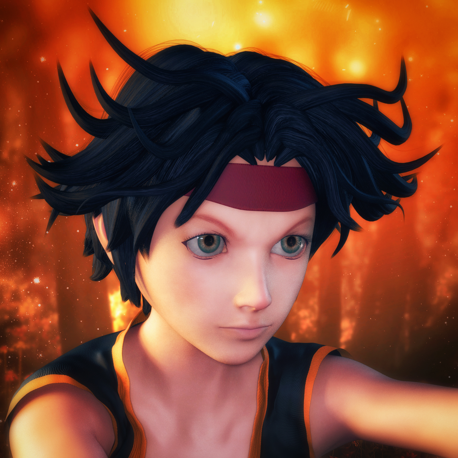 Fantasy Anime Haircut 7 Leo Hair for G3M G8M by N/A