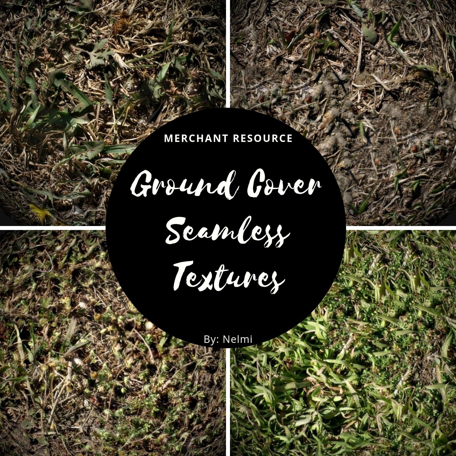 12 Ground Cover PBR Seamless Textures by N/A