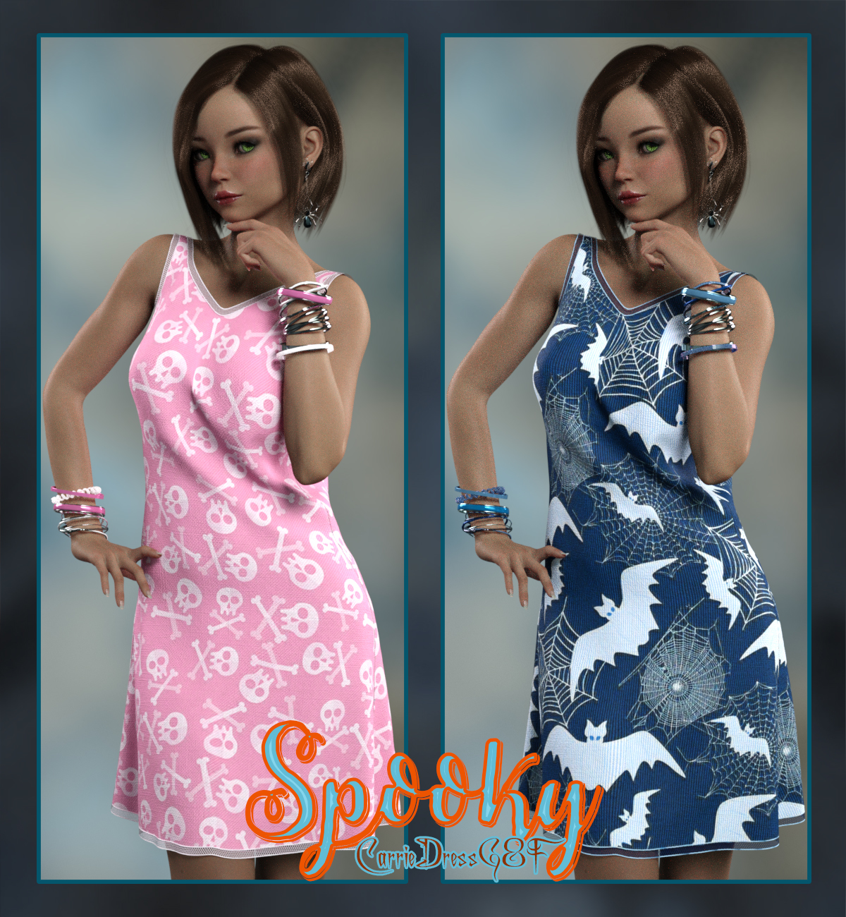 Spooky Carrie Dress G8F by N/A
