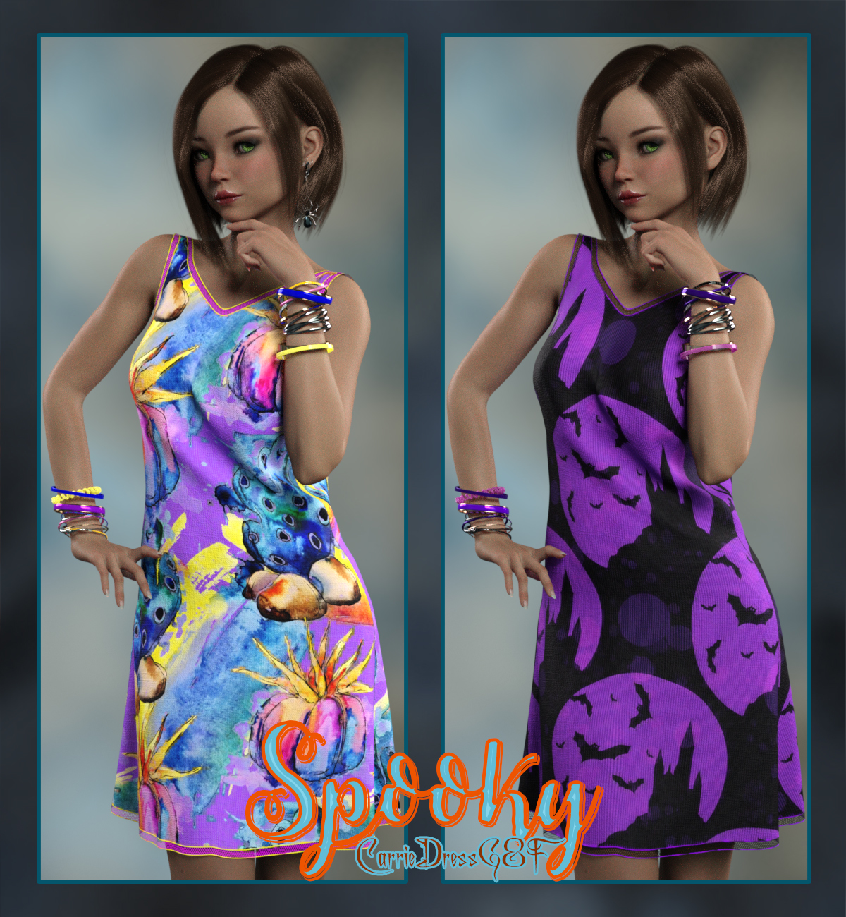 Spooky Carrie Dress G8F by N/A