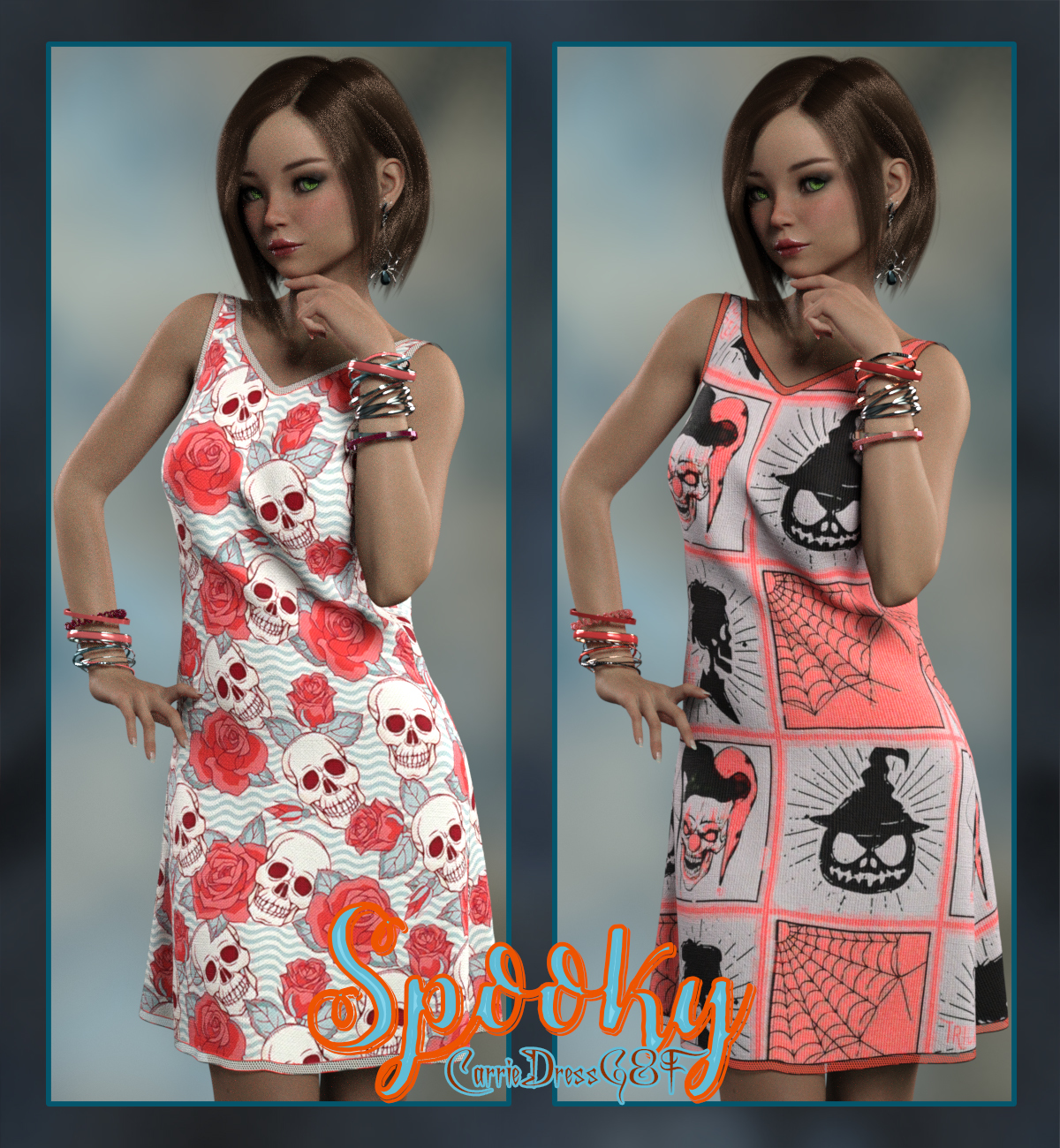 Spooky Carrie Dress G8F by N/A