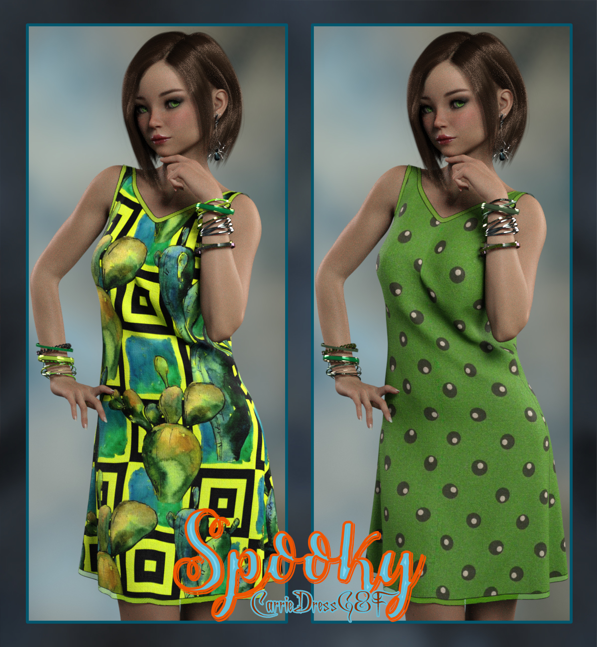 Spooky Carrie Dress G8F by N/A