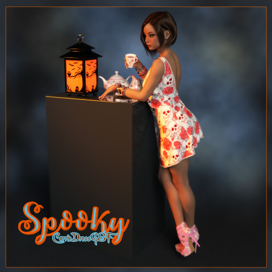 Spooky Carrie Dress G8F by N/A