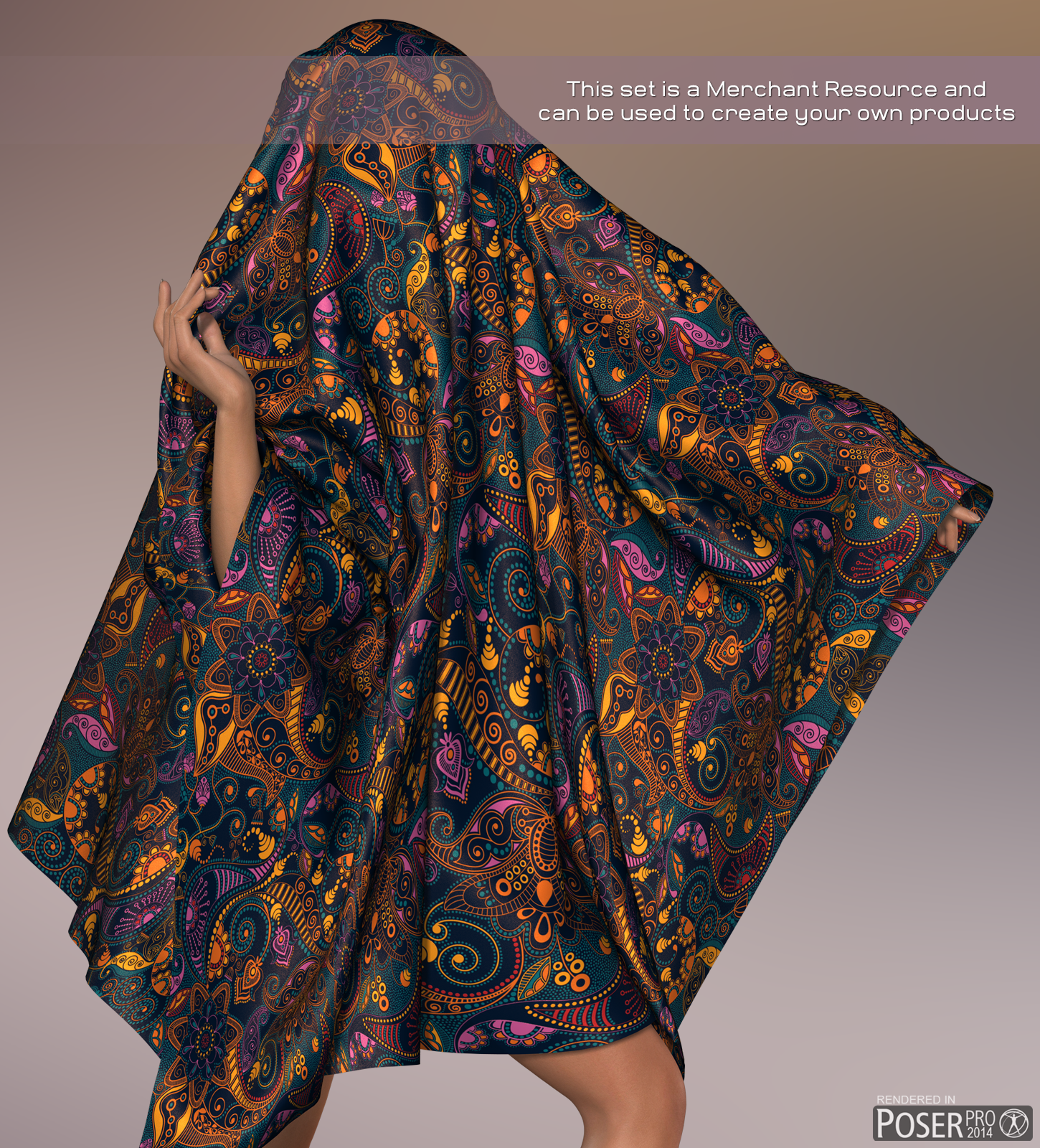 Poser - Henna Silks by N/A