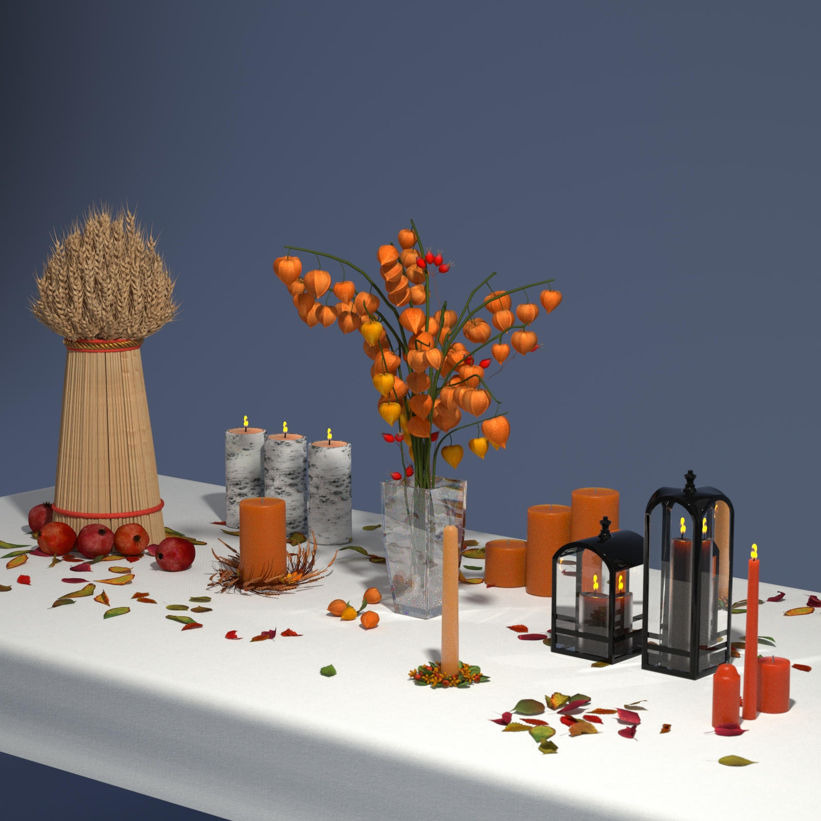 Autumn Decor Bundle 2 - OBJ by N/A
