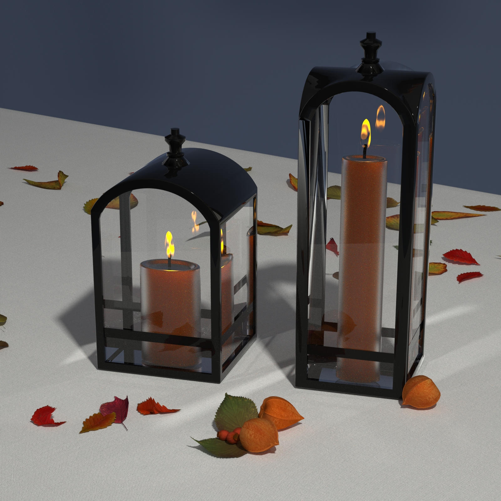 Autumn Decor Bundle 2 - OBJ by N/A